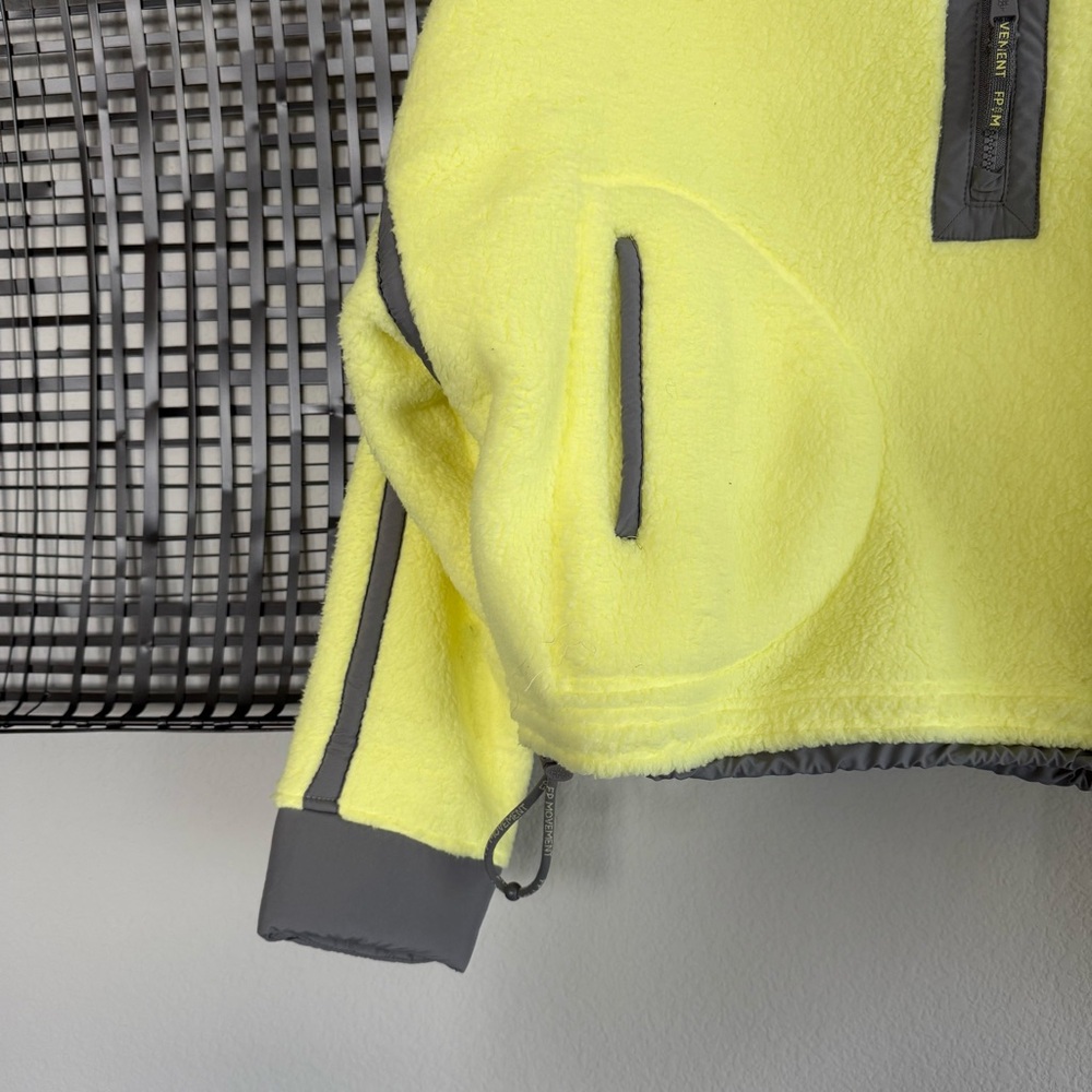Free people Mountain High Half Zip Fleece sour citrus yellow - Picture 4 of 7